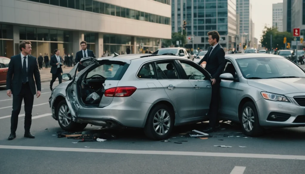 accident trajet travail remboursement voiture